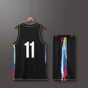 Tenue de basketball de haute qualité, nouveau style, meilleure vente, personnalisable avec votre propre logo, respirante, grandes tailles, 100% polyester, faible MOQ - Product Image 4