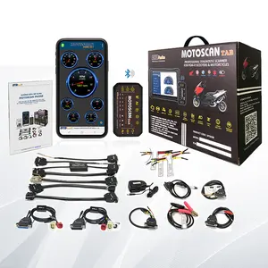 DTDAUTO MOTOSCAN PHONE Clear codici di errore conservati in ecu del motore, programma di sistema ABS, smart key per HONDA, YAMAHA, SUZUKI