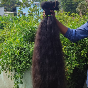 Extensiones de Cabello Humano Natural del Sur de la India, 100% Remy, Color Negro Natural, Grado 12A, Rizado, Donante Joven, Cutícula Alineada, Doble Trama, 3 Piezas - Product Image 4