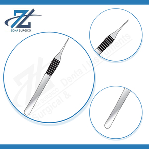 Forceps de Jefferson à mâchoires dentelées manuelles 178 mm en acier inoxydable, instruments chirurgicaux réutilisables certifiés CE, chirurgie générale - Product Image 4