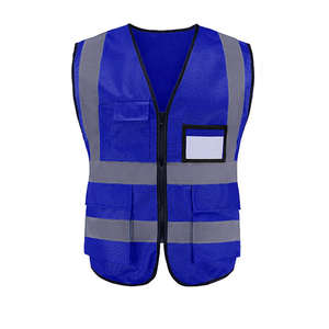 เสื้อแจ็กเก็ตเสื้อกั๊กสะท้อนแสงสำหรับงานก่อสร้างเสื้อกั๊กความปลอดภัยในงานอุตสาหกรรมมองเห็นได้ชัดเจน - Product Image 2