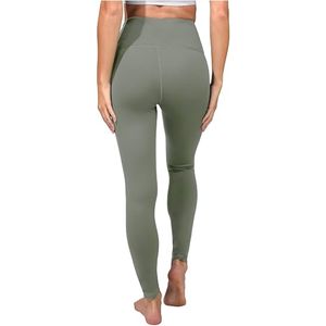 Leggings de yoga pour femmes, taille haute, couleur unie personnalisée, avec logo, taille légère, respirant, vêtements de sport pour la remise en forme - Product Image 2
