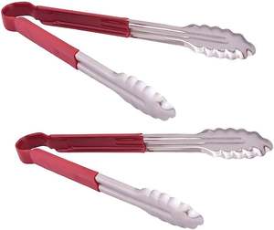 Fabricant indien pince utilitaire en acier inoxydable servant la cuisine cuisson de la salade cuisson des aliments Barbecue griller outils de cuisine - Product Image 1