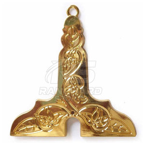 Ensemble de collier et de bijoux maçonniques de qualité supérieure, accessoires de cérémonie de loge, collier maçonnique avec ensemble de bijoux - Product Image 5