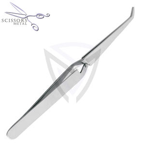 Pince à cils en acier inoxydable de haute qualité Extensions de cils Volume personnalisables Faux cils en fibre de beauté - Product Image 2