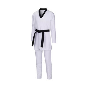 Venta al por mayor nuevo diseño personalizado OEM ligero Taekwondo uniforme precio de fábrica Color sólido Taekwondo uniforme secado rápido transpirable - Product Image 1