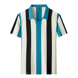 Golf de algodón piqué de manga larga para hombres de alta calidad para Polos Ropa de trabajo informal de negocios con logotipo bordado - Product Image 5