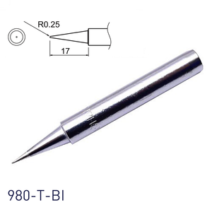 Puntas de Soldadura Hakko 980-T-BI, Tipo Pinza y Cuchilla de Cobre para Soldador - Product Image 1