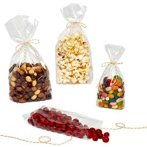 Clear Gusseted Cello <b>Bags</b> for Food Storage - Product Image 5
