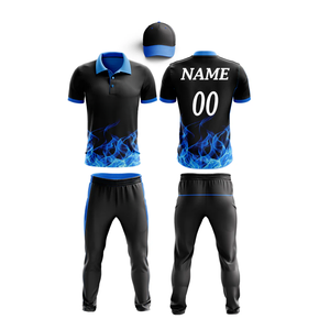Conjunto de uniformes de cricket personalizado para equipos escolares con número de nombre impreso y logotipo cosido, uniformes de cricket - Product Image 2