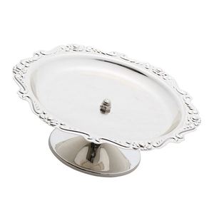 แท่นวางเค้กสเตนเลสสตีลสไตล์หรูหราออกแบบได้เองราคาถูกอุปกรณ์ตกแต่งเค้กวันเกิดงานแต่งงาน - Product Image 5