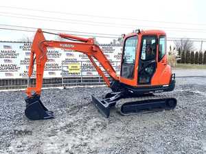 2017 Kubota รถขุดตีนตะขาบ KX71-3พร้อมกับ changchai กระบอกไฮดรอลิก Eaton ปั๊ม Shimadzu รับประกัน1ปี - Product Image 5