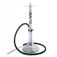 Ensemble de chicha au design unique, ensemble de chicha de luxe, chicha moderne en aluminium et verre, pièces durables de haute qualité, logo personnalisé, couleurs personnalisées