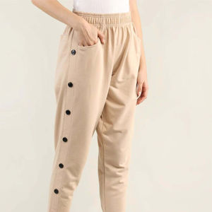 High Quality Winter <b>Women's</b> <b>Jogger</b> Pants Pockets Flat Front Stylish Functional Sweatpants Everyday Casual <b>Outfits</b> Solid Color - Product Image 2