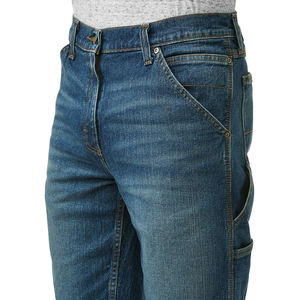 Shorts en jean légers pour homme, style streetwear, longueur genou, avec poches avant et arrière, pour l'entraînement, service OEM - Product Image 5