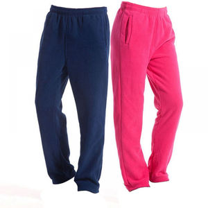 Haute qualité brossé polaire hommes femmes droite pantalons de survêtement décontractés automne hiver doux sport survêtement pantalon - Product Image 1