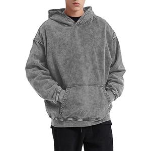 Sudaderas con Capucha de Invierno 100% Algodón con Lavado Ácido, Diseño Personalizado, Alta Calidad, Cómodas, Transpirables, al Mejor Precio - Product Image 5