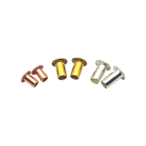 Remache tubular hueco de latón y cobre para PCB, con ojal, de 1-2.5mm, para placa de circuito - Product Image 1