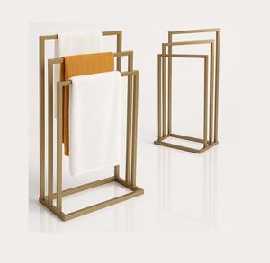 Toallero de hierro duradero, diseñado para un uso prolongado, soporta toallas de baño pesadas de forma segura, resistente a la humedad y al desgaste diario. - Product Image 3