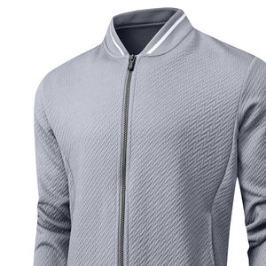 Venta caliente producto chaqueta de béisbol universitaria para hombres en blanco moda logotipo personalizado hombres al aire libre transpirable invierno Varsity chaqueta - Product Image 5