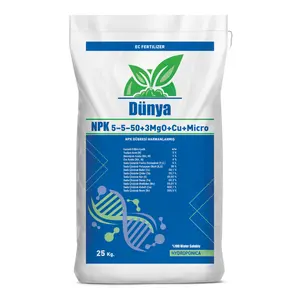 5-15-45 NPK polvere blu polvere solubile in acqua fertilizzante di potassio NPK fertilizzante composto agricoltura 25kg sacchetti