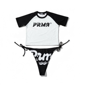 Conjunto de Bikini de Dos Piezas de Alta Calidad, Corte Ajustado, Tela Ligera de Spandex y Poliéster, Suministro al por Mayor - Product Image 2