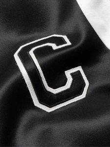 Letterman Bomber Chaquetas de béisbol de satén Varsity College Chaqueta de béisbol para hombres Chaqueta de satén de color rosa para hombres - Product Image 6