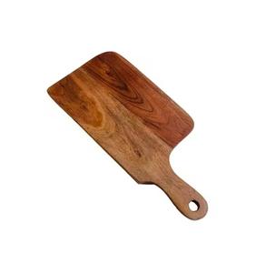 Tabla de cortar de madera maciza, superficie apta para cuchillos, tabla de cortar duradera para el hogar y restaurantes, fabricada por LODI IMPEX - Product Image 3