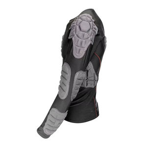 <b>Mens</b> Athletic Training <b>padded</b> <b>shirt</b> Breathable Compression Chest Protection Sports Performance Wear Wholesale - Product Image 5