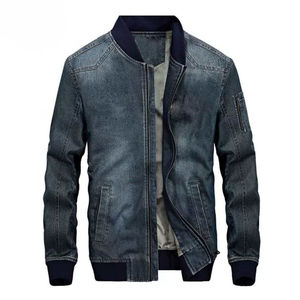 2025 nouvelle mode en gros plaine hommes Denim vestes en gros Top qualité jean vestes à vendre de haute qualité - Product Image 3