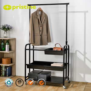 Meubles de rangement pour la maison en gros, adaptés au salon, support à linge, support à vêtements, armoire moderne, Taiwan TW - Product Image 3