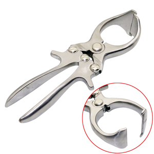 Meilleure vente en acier inoxydable Elastrator vétérinaire bétail étirement pince à castration puissance manuelle seringues vétérinaires - Product Image 6