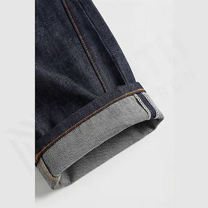 Pantalones Vaqueros Desgastados Personalizados, Pantalones Ajustados Rotos para Hombre, Pantalones de Algodón con Corte Ajustado, Ropa Urbana de Moda, Color Personalizado - Product Image 6