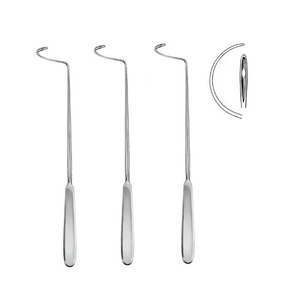 Aguja de ligadura fuerte curvada derecha 12cm instrumentos de oftalmología | Instrumentos de cirugía oftálmica - Product Image 2