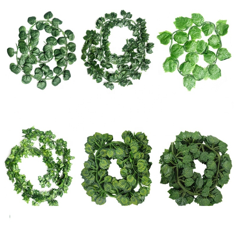 LLV253 1 Artificial Plants Climbing Green