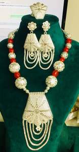 Collier de bijoux en cristal classique à la mode pour femmes pour mariage ou fête vente à l'exportation aux États-Unis et en France Comores Mayotte - Product Image 2