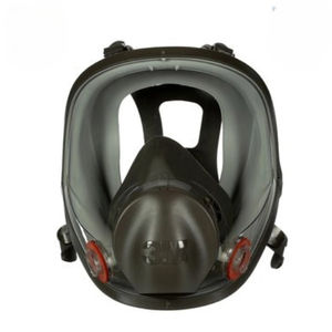 Masque respiratoire en silicone réutilisable 3M 6800, masque intégral, cartouche filtrante pour vapeurs organiques, ajustement confortable, protection légère - Product Image 1