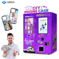 Máquina Expendedora Inteligente Personalizada, Sistema Rentable de Fábrica, Alta Rentabilidad, Máquina Expendedora Automática DIY para Impresión de Fundas de Teléfono
