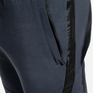 Venta al por mayor polar Jogger hombres Streetwear personalizado Joggers pantalones de algodón para hombre pantalones de chándal holgados Color sólido Unisex Joggers 2025 - Product Image 4