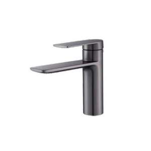 Mezclador de lavabo de una sola palanca corta de fricción Premium Acabado negro Latón FR01039 Venta al por mayor Precio de fábrica OEM - Product Image 1