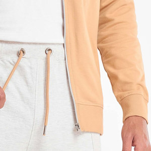 Ensemble de survêtements pour hommes, style actuel, usage extérieur, grande taille, logo personnalisé, coupe-vent, respirant, 100% coton, hiver - Product Image 6