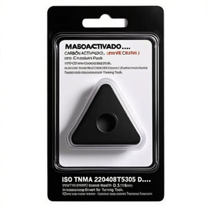 ISO TNMA 220408T5305 D.5.16mm MT-CVD Recubrimiento Negro Paquete de 10 Plaquitas de Torneado Intercambiables para Herramientas de Torneado - Product Image 2