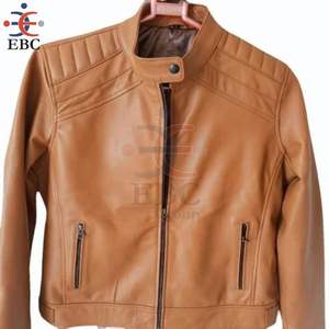 Chaqueta de Motociclista de Cuero de Oveja Genuino para Hombre - Secado Rápido, Transpirable, Ecológica y Resistente al Viento - Product Image 5