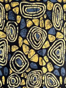 ผ้าจีบผ้าฝ้ายพิมพ์ลายสไตล์แอฟริกันพร้อมลวดลายพิมพ์ขี้ผึ้งสวยงามปรับแต่งได้เพื่อการส่งออก - Product Image 5