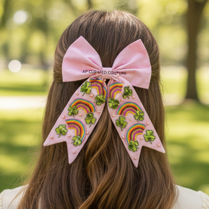 Accesorio para el cabello con lazo de cuentas hecho a mano para fiesta temática de novias, con diseños de moda, perfecto para el equipo de la novia. - Product Image 6