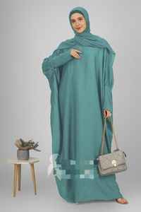 Abayas bordadas a mano modestas elegantes para mujer, ropa y accesorios musulmanes tradicionales - Product Image 2