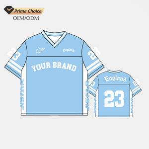 <strong>Custom</strong> Retro Short Sleeve Pink Soccer <strong>Jersey</strong> Athletic Uniform Sports American Football T-Shirts - Product Image 2