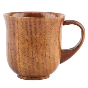 Tasse en bois rustique faite à la main avec texture naturelle pour les amateurs de café et de thé au prix de gros par CRAFT ZONE EXPORT - Product Image 3