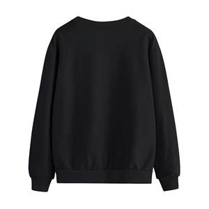 Sudaderas de mujer de alta calidad Color sólido liso cuello redondo cómodo algodón polar pulóver deportes Fitness gimnasio y uso diario - Product Image 5