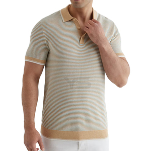 Precio al por mayor de alta calidad Algodón/Spandex transpirable camiseta Polo en blanco suave liso polos logotipo personalizado polos - Product Image 1